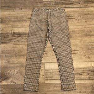 Zara Girls Gingham print pants